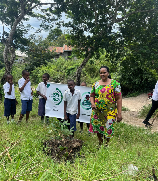Students participate in: Environmental study visits